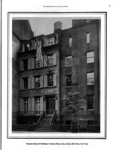 Image of Theodore Roosevelt's childhood home