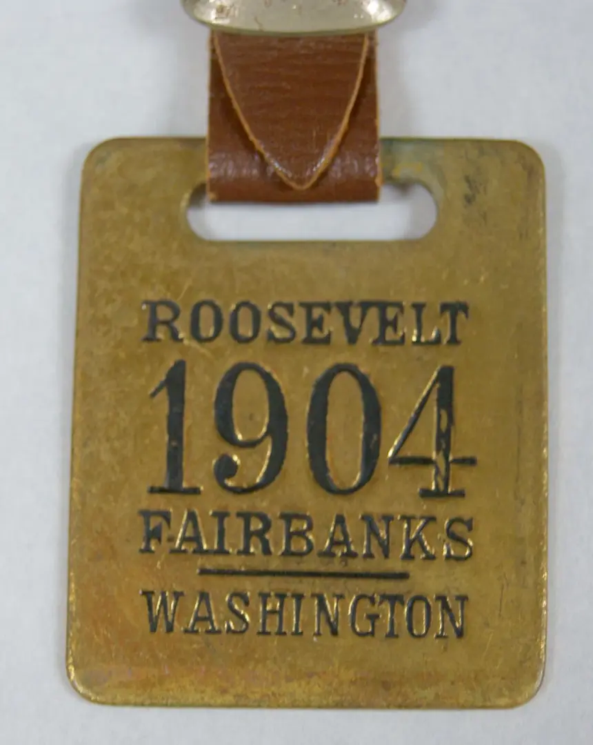Theodore Roosevelt and Charles W. Fairbanks tag