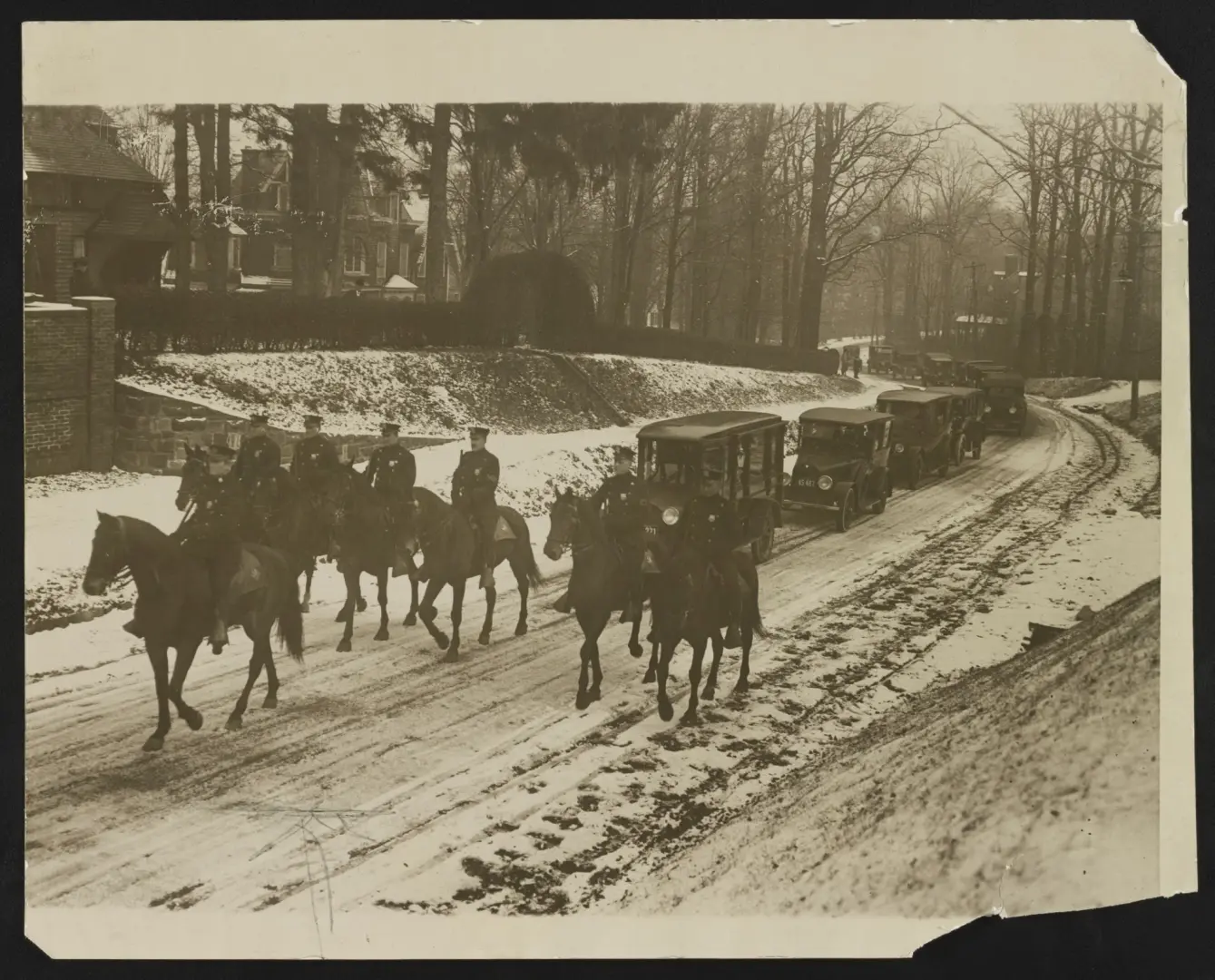 Theodore Roosevelt funeral procession